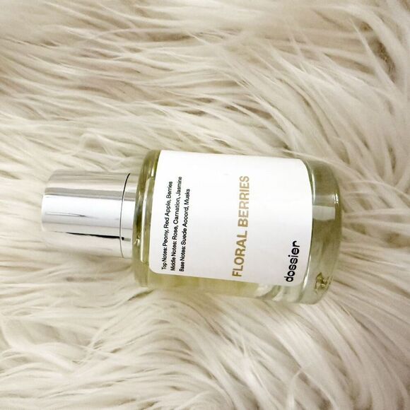 DOSSIER | 'Floral Berries' Peony Blush Suede Eau de Parfum | Size: 50ml / 1.7oz - Picture 2 of 6